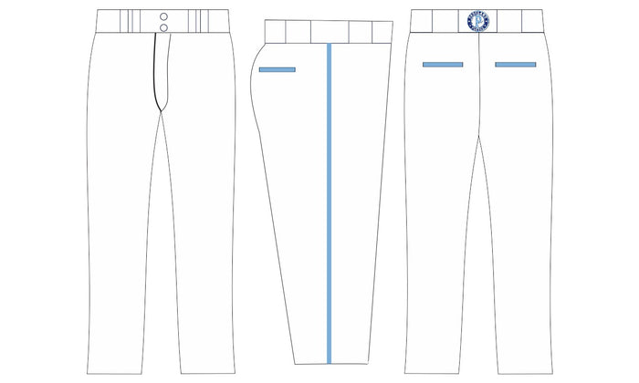Parkland Pokers White Pants