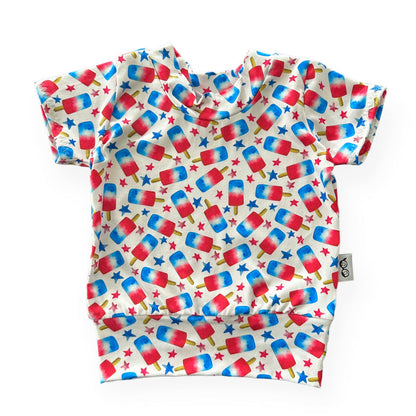Patriotic Popsicles Summer Lounge Top