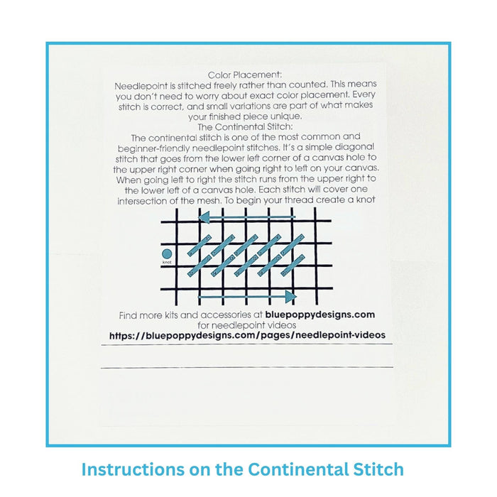 Pelican Needlepoint Design Kit
