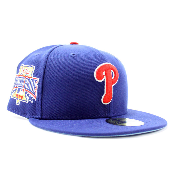 Philadelphia Phillies 1996 All-Star Game 59Fifty New Era Fitted Cap V3 (Blue Sky Blue Under Brim)