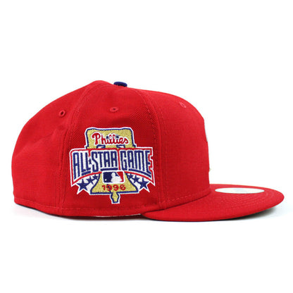 Philadelphia Phillies 1996 All-Star Game 59Fifty New Era Fitted Hats (Red Camo Under Brim)