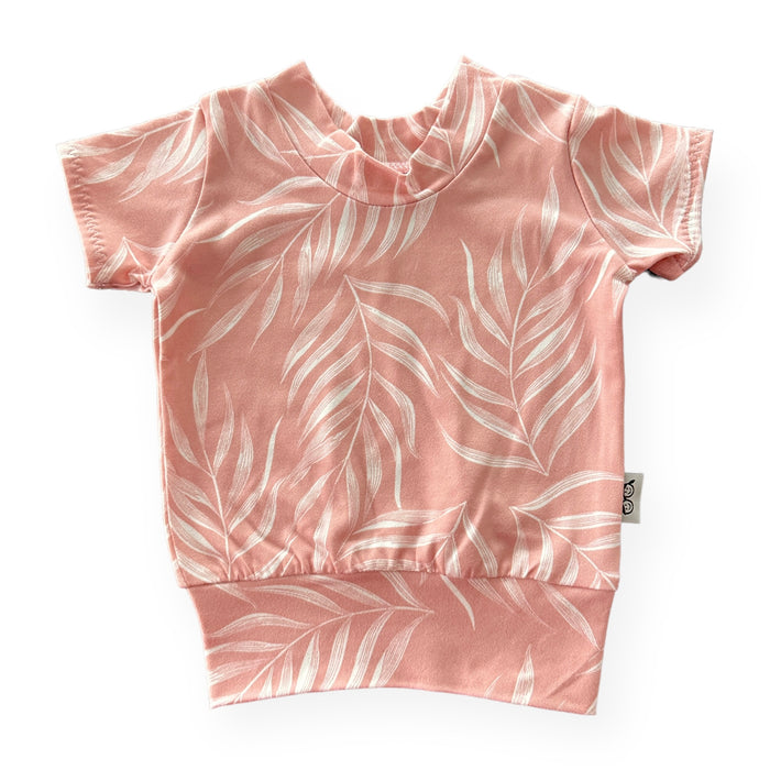 Pink Pampas Leaves Summer Lounge Set