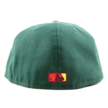 Pittsburgh Pirates Pirates Logo 59Fifty New Era Fitted Hat (Green Maroon Gray Under Brim)
