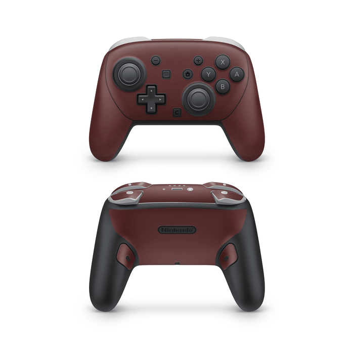 Plum Wine Nintendo Switch Pro Controller Decal Skins