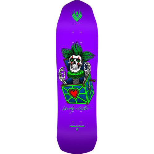 Powell - Chris Hiett Skull Purple Flight Deck (8.5")