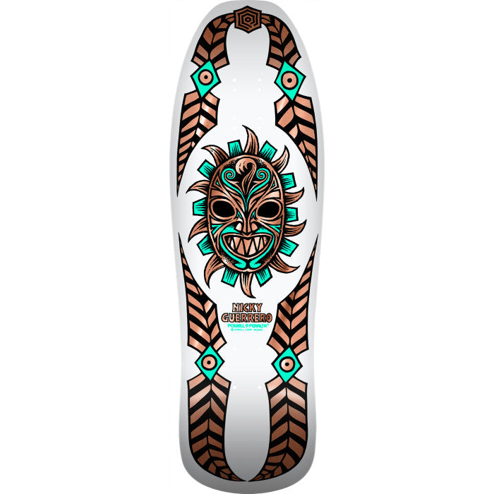 Powell -  Nicky Guerrero Mask White/Coper Foil Deck (10")
