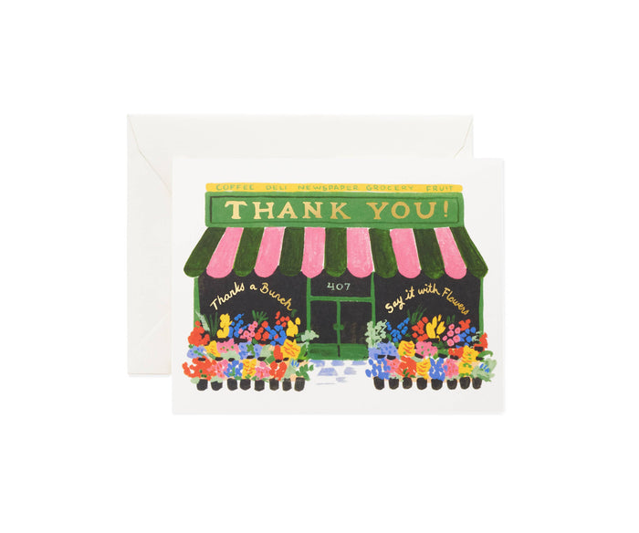 Rifle Paper Co. - Flower Shop Thank You Card