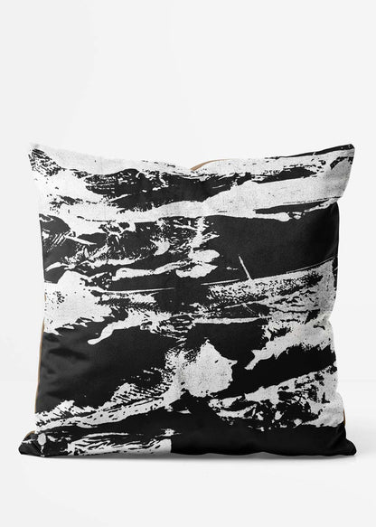 Ripped Paper Pattern Cushion, front view