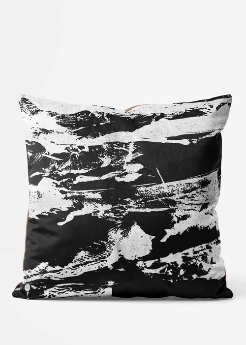 Ripped Paper Pattern Cushion, front view