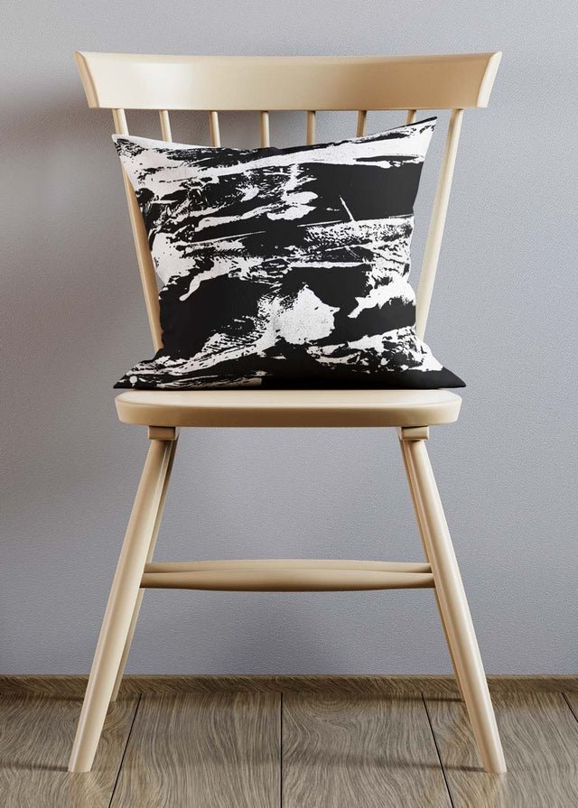 Ripped Paper Pattern Cushion