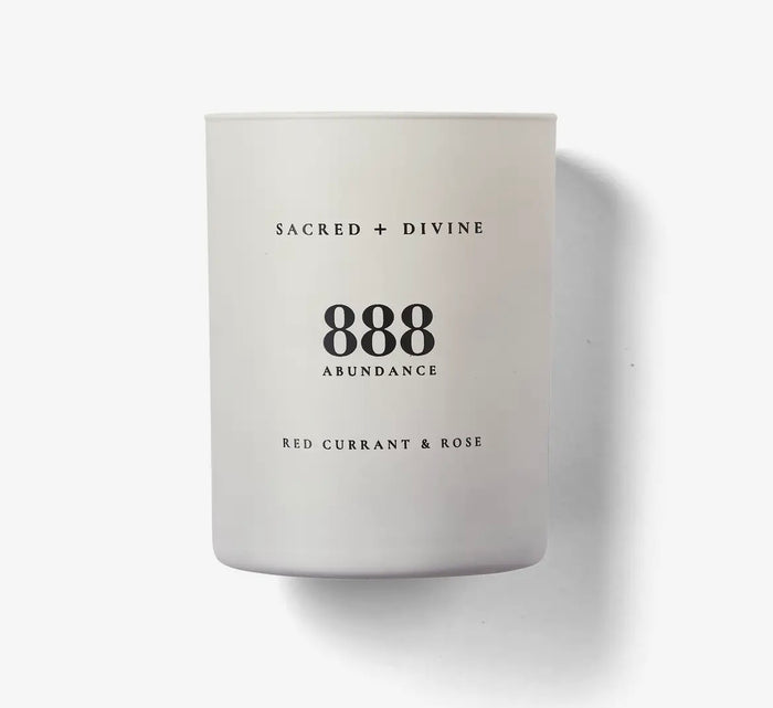 Sacred + Divine 888 Abundance Candle
