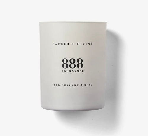 Sacred + Divine 888 Abundance Candle