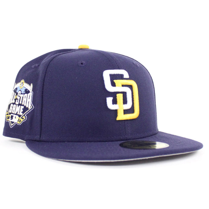 San Diego Padres 2016 All Star Game New Era Fitted 59Fifty Hat (Navy Gray Under Brim)
