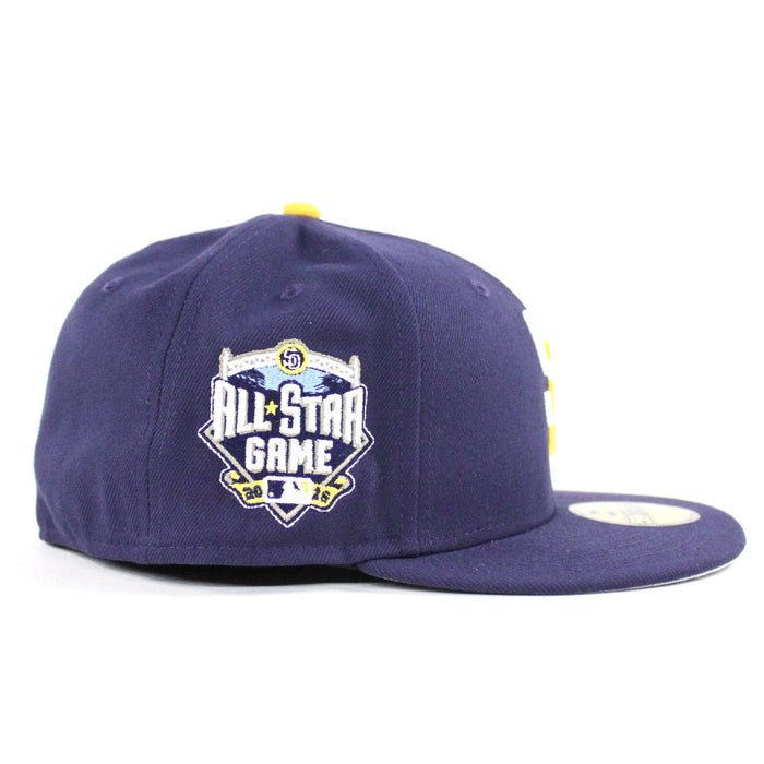 San Diego Padres 2016 All Star Game New Era Fitted 59Fifty Hat (Navy Gray Under Brim)