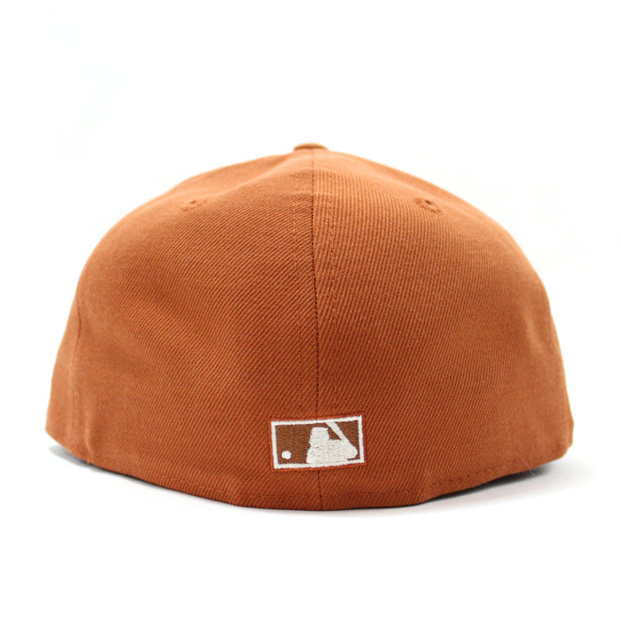 San Francisco Giants 50th Anniversary New Era 59Fifty Fitted Hat (Rust Orange Green Under Brim)