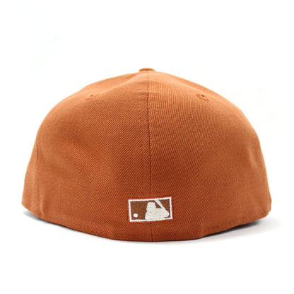 San Francisco Giants 50th Anniversary New Era 59Fifty Fitted Hat (Rust Orange Green Under Brim)