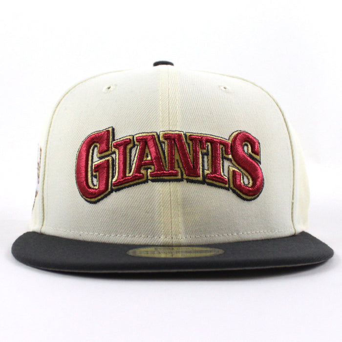 San Francisco Giants Tell It GoodBye New Era 59Fifty Fitted Hat (Chrome White Graphite Gray Under Brim)