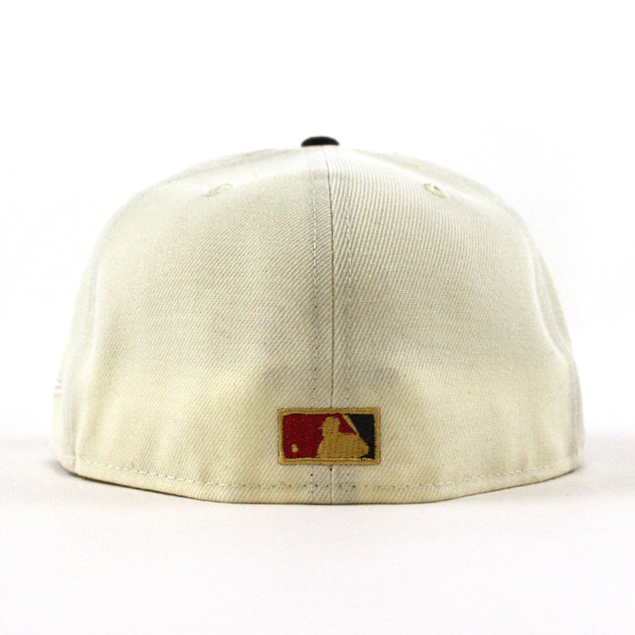 San Francisco Giants Tell It GoodBye New Era 59Fifty Fitted Hat (Chrome White Graphite Gray Under Brim)