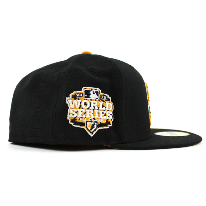 San Francisco Giants TIGERFILL  New Era 59Fifty Fitted Hat (Black Orange Under Brim)