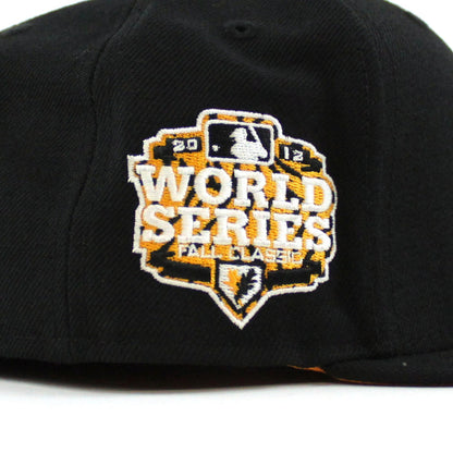 San Francisco Giants TIGERFILL  New Era 59Fifty Fitted Hat (Black Orange Under Brim)