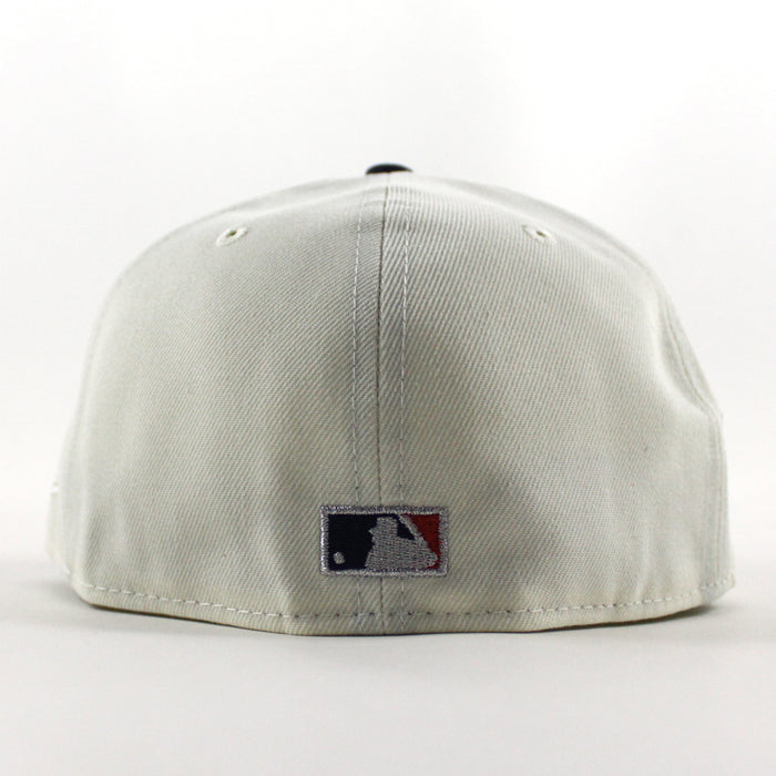 Seattle Mariners 2001 All Star Game New Era 59Fifty Fitted Hat (Chrome White Navy Green Under Brim)