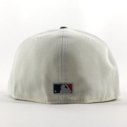 Seattle Mariners 2001 All Star Game New Era 59Fifty Fitted Hat (Chrome White Navy Green Under Brim)