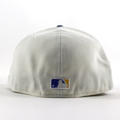 Seattle Mariners 2001 All Star Game New Era 59Fifty Fitted Hat (Chrome White Royal Blue Green Under Brim)