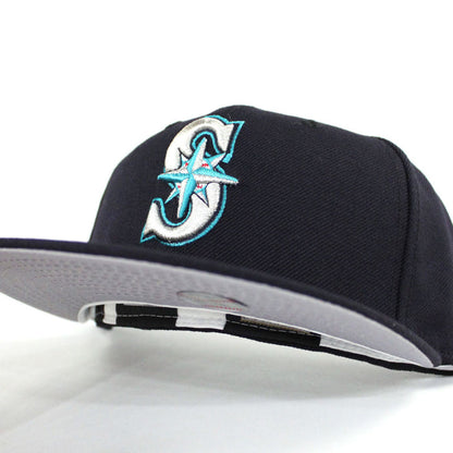 Seattle Mariners 2001 All Star Game New Era 59Fifty Fitted Hat (Gray Under Brim)