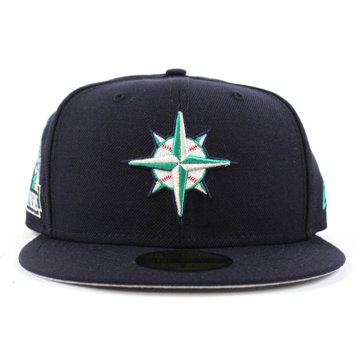 Seattle Mariners 30TH Anniversary New Era 59Fifty Fitted Hat (Navy Grey Under Brim)