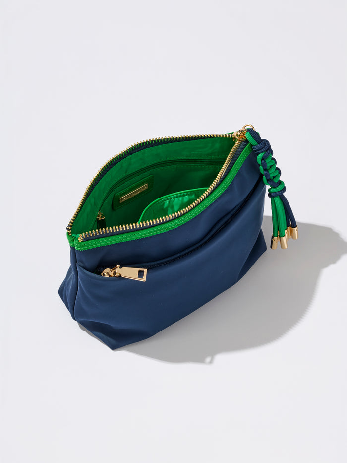 Shiraleah Jet Zip Pouch NAVY