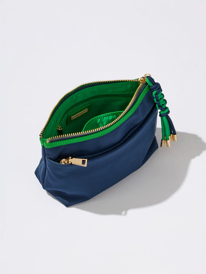 Shiraleah Jet Zip Pouch NAVY