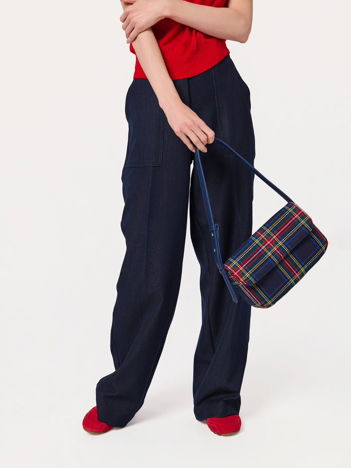 Shiraleah Scottie Shoulder Bag NAVY / OS