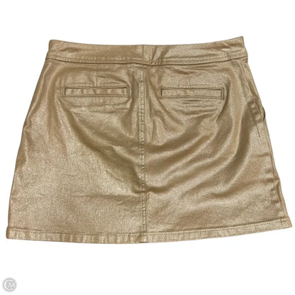 Skirt Designer By Lilly Pulitzer In Gold, Size: 0