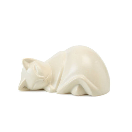 Sleeping Soapstone Cat