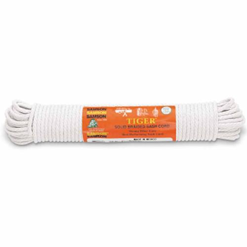 Solid Braided Sash Cord - 1/4" / 100 Ft (TIGER)-Samson-Atlas Preservation