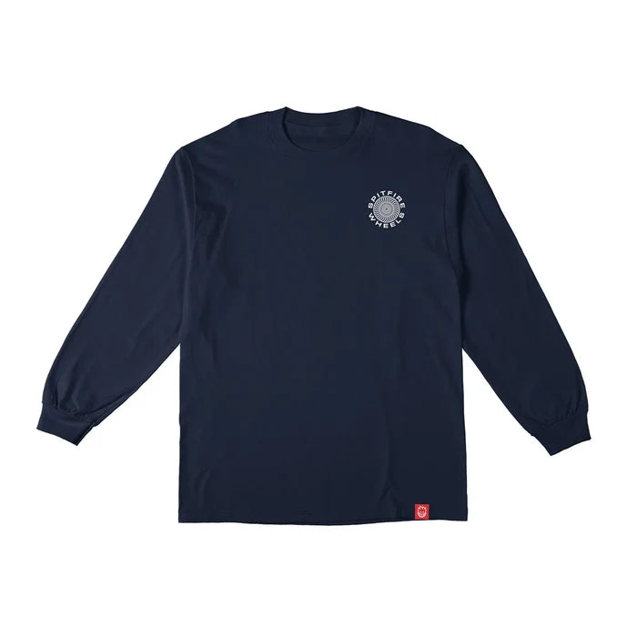 Spitfire -  Classic 87 Swirl Longsleeve Tee (Navy/White)