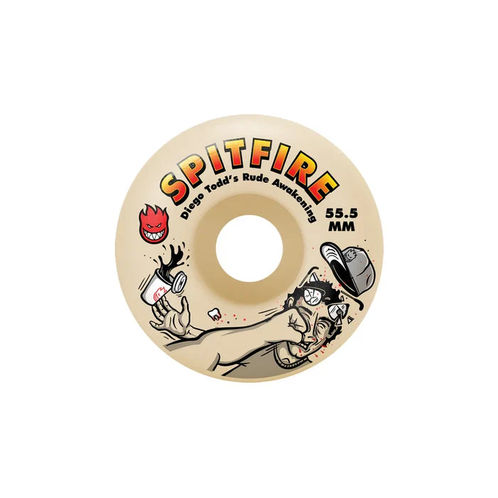 Spitfire - Formula 4 Diego Todd Rude Awakening Classic 99a Wheels (53.5mm/55.5mm)
