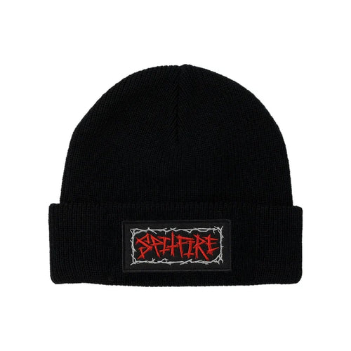 Spitfire - Gasmask Script Beanie (Black)