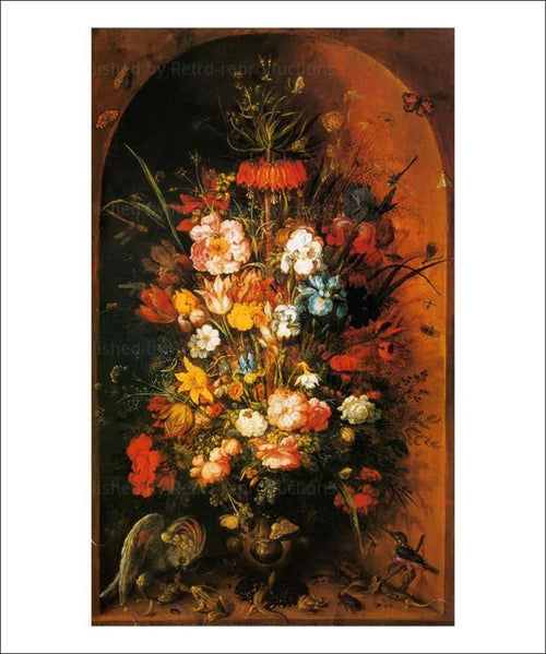 Still Life, 1624, Roelant Savery - VINTAGEARTREPRINTS.COM