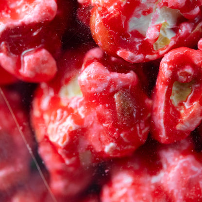 Close up of Strawberry Popcorn