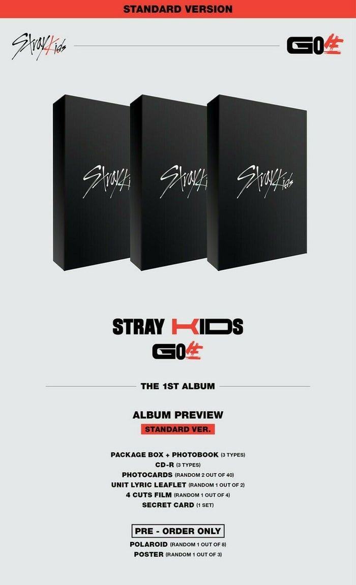 STRAY KIDS - GO生 (Standard Version + Free Shipping)