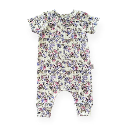 Summer Garden Harem Romper