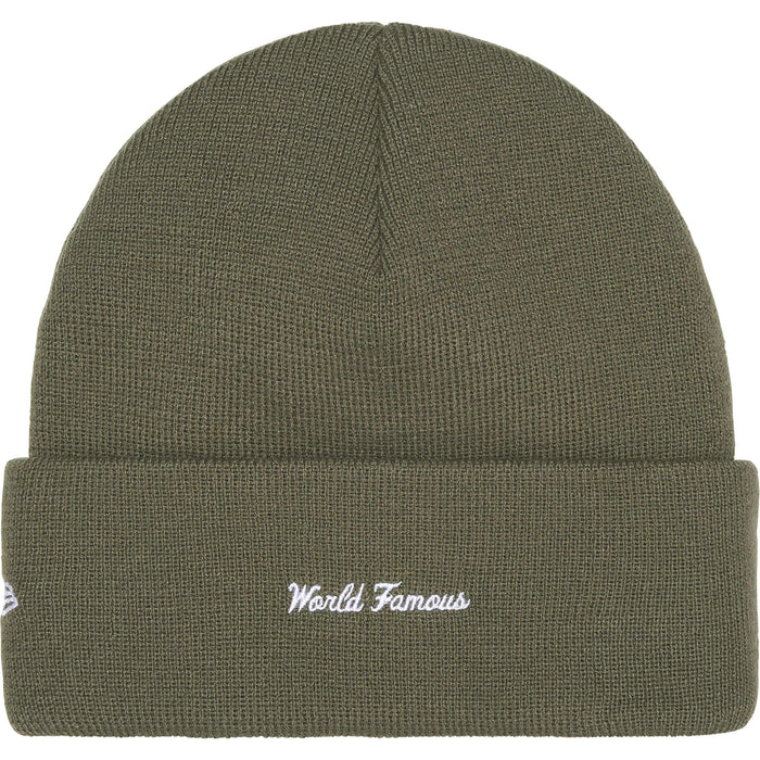 Supreme New Era Box Logo Beanie Olive (FW25)