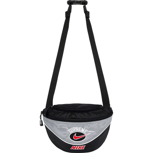 Supreme Nike Shoulder Bag (Silver/Black)