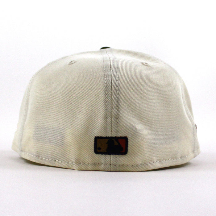 Texas Rangers 50th Anniversary New Era 59Fifty Fitted Hat (Chrome Cilantro Gray Under Brim)