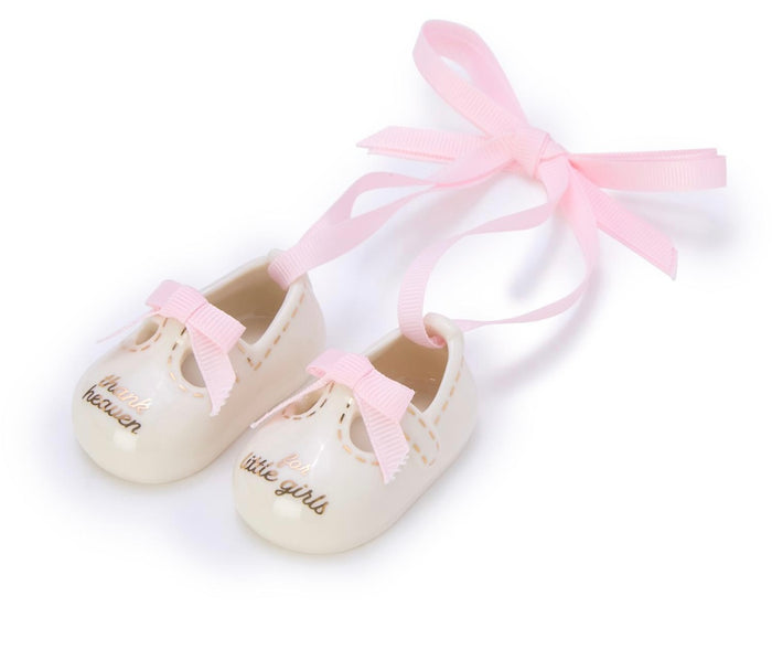 “Thank Heaven” Baby Shoes Keepsake Ornament