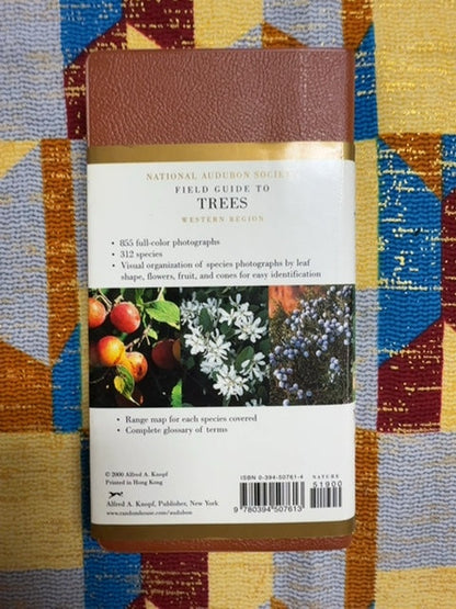 The Audubon Society field guide to North American trees, Western region back cover
