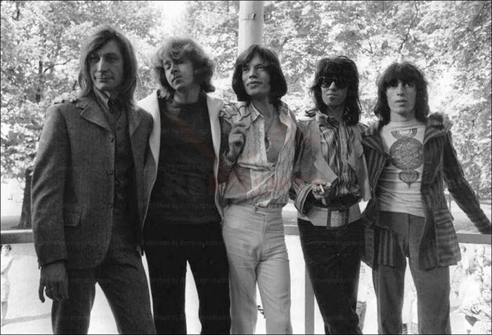 Rolling Stones Band - VINTAGEARTREPRINTS.COM