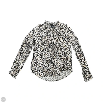 Top Long Sleeve By Maeve In Animal Print, Size: Xs
