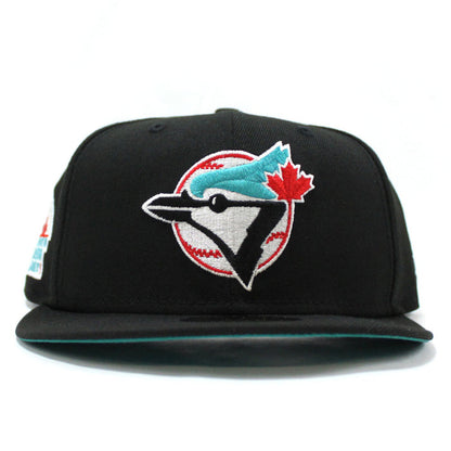 Toronto Blue Jays 1991 All Star Game New Era 59Fifty Fitted Hat (Black Teal Under Brim)